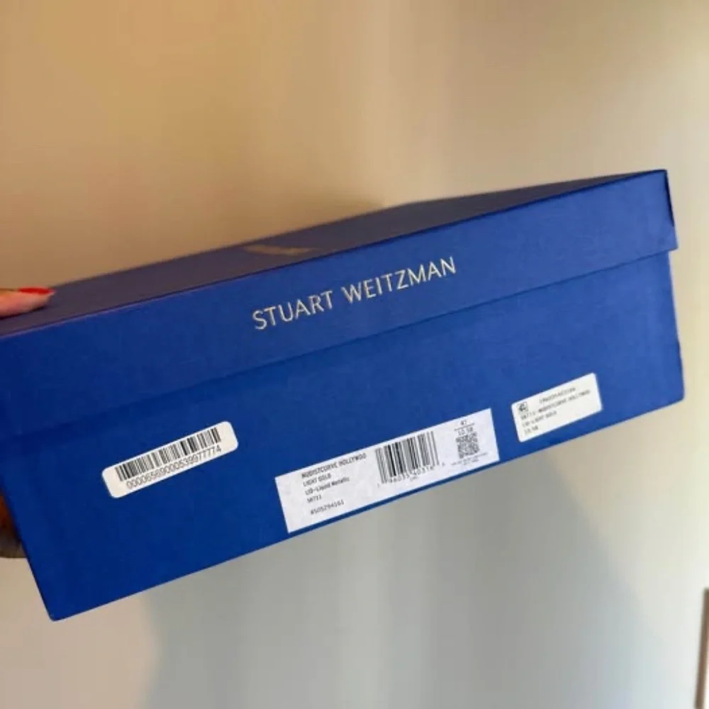 Stuart Weitzman Nudistcurve Hollywood Sandal Size 10.5